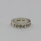 Chrome Hearts Forever 6MM Spacer Ring Size 9.5 Sterling Silver Pre-Owned | AVNTGRDNY NYC