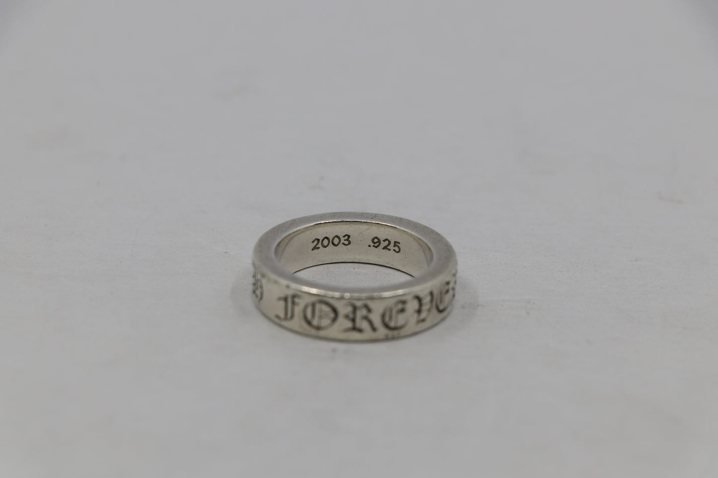 Chrome Hearts Forever 6mm Spacer Ring Size 8| AVNTGRDNY NYC