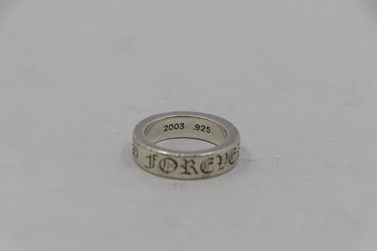 Chrome Hearts Forever 6mm Spacer Ring Size 8| AVNTGRDNY NYC