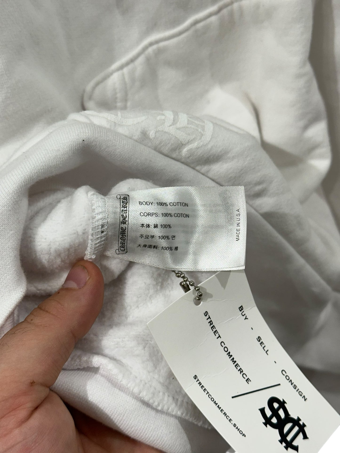 Chrome Hearts Laurie Lynn Stark Hoodie Size M