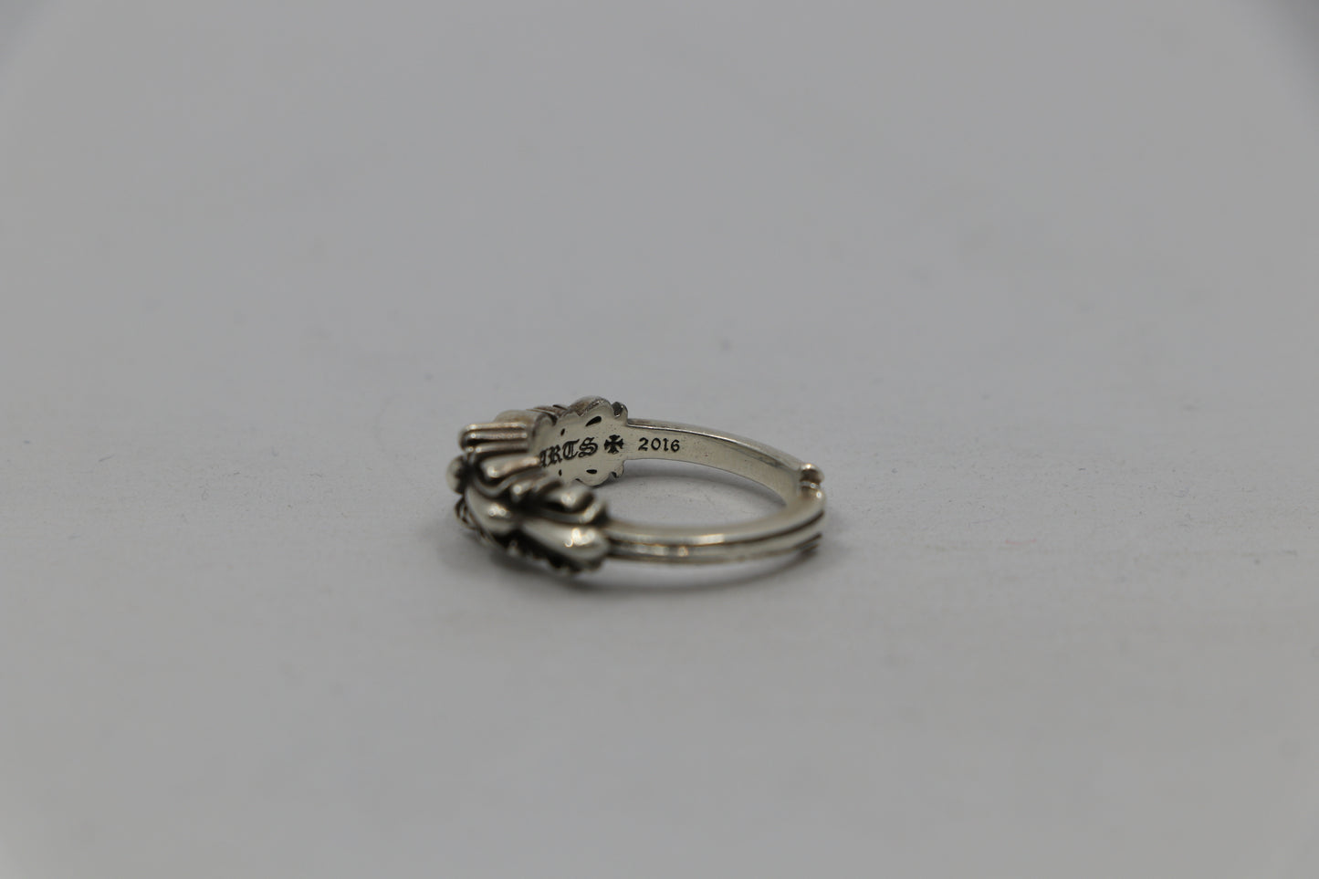 Chrome Hearts Baby Double Floral Ring Size 5 | AVNTGRDNY NYC