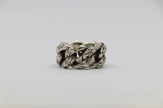 Chrome Hearts Extra Fancy Link Ring Large Size 9| AVNTGRDNY NYC