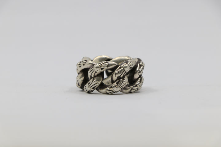Chrome Hearts Extra Fancy Link Ring Large Size 9| AVNTGRDNY NYC