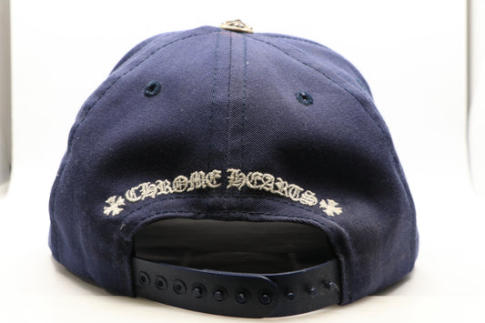 Chrome Hearts Navy Baseball Hat Navy | AVNTGRDNY NYC