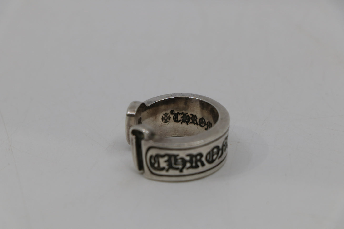Chrome Hearts Scroll Ring Size 9