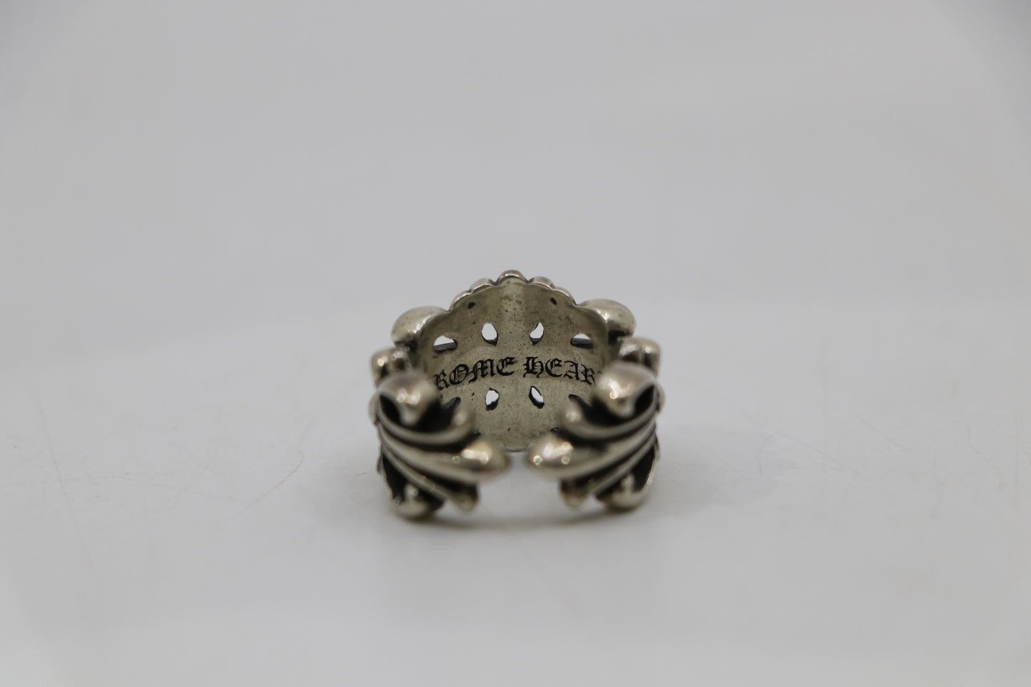 Chrome Hearts Double Floral Ring Size 5