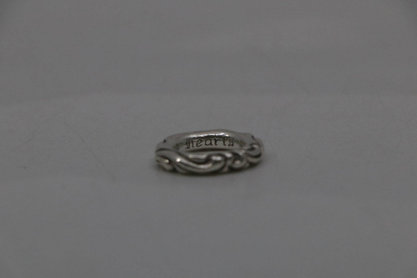 Chrome Hearts Scroll Ring Size 5