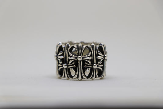 Chrome Hearts Round Cemetery Ring Size 9.5 Sterling Silver .925 | AVNTGRDNY NYC