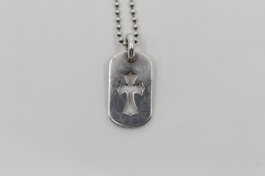 Chrome Hearts Mini Dogtag Pendant