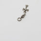 Chrome Hearts Tiny Cross with Cross Ball