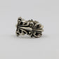 Chrome Hearts Double Floral Ring Size 11| AVNTGRDNY NYC