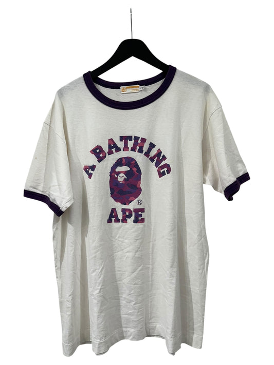 Bape Purple Camo T-Shirt Size XL