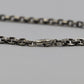 Chrome Hearts Small Cross Pendant on 24” Paper Chain Sterling Silver | AVNTGRDNY NYC