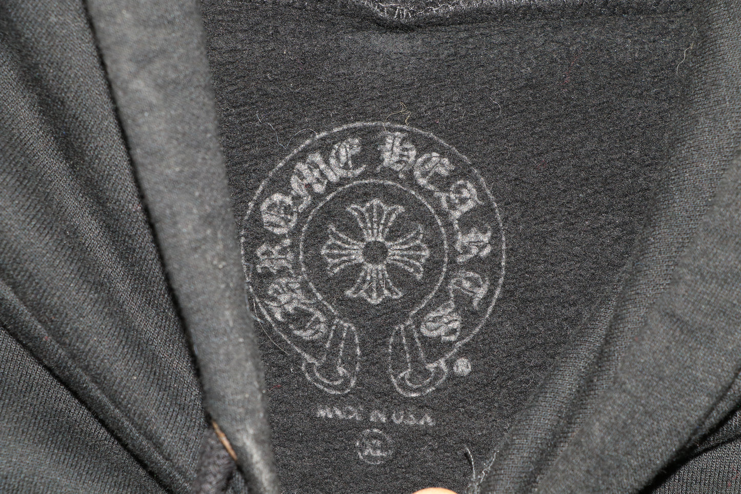 Chrome Hearts Floral Horseshoe Pullover Hoodie Black Size XL| AVNTGRDNY NYC