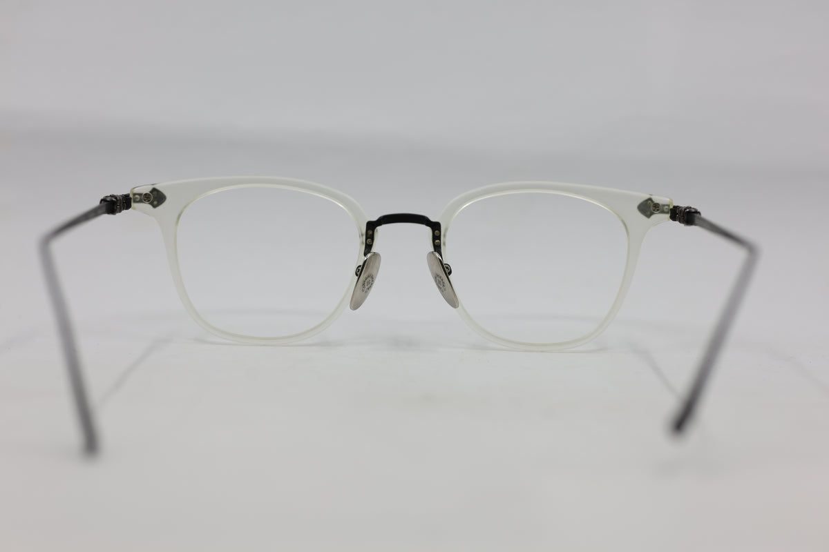 Chrome Hearts Shagass Clear Glasses Frames Only | AVNTGRDNY NYC