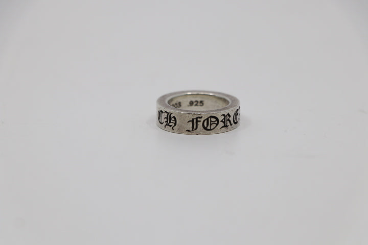 Chrome Hearts Forever Ring .925 Sterling Silver Size 5 US