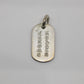 Chrome Hearts Cemetery Dog Tag Pendant .925 Silver 1998 | AVNTGRDNY NYC