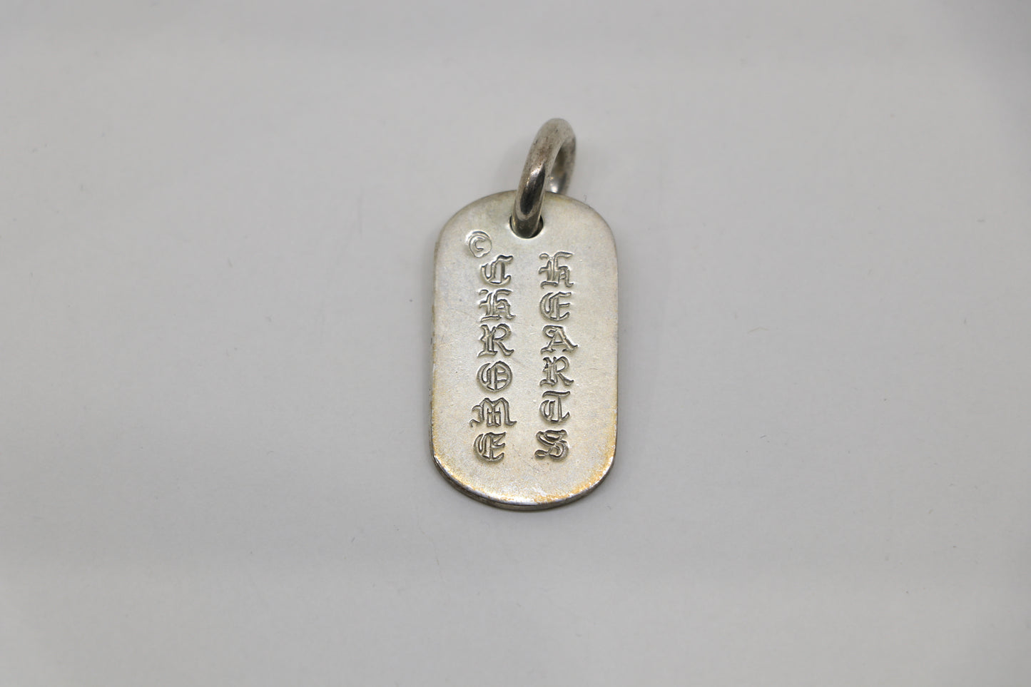 Chrome Hearts Cemetery Dog Tag Pendant .925 Silver 1998 | AVNTGRDNY NYC