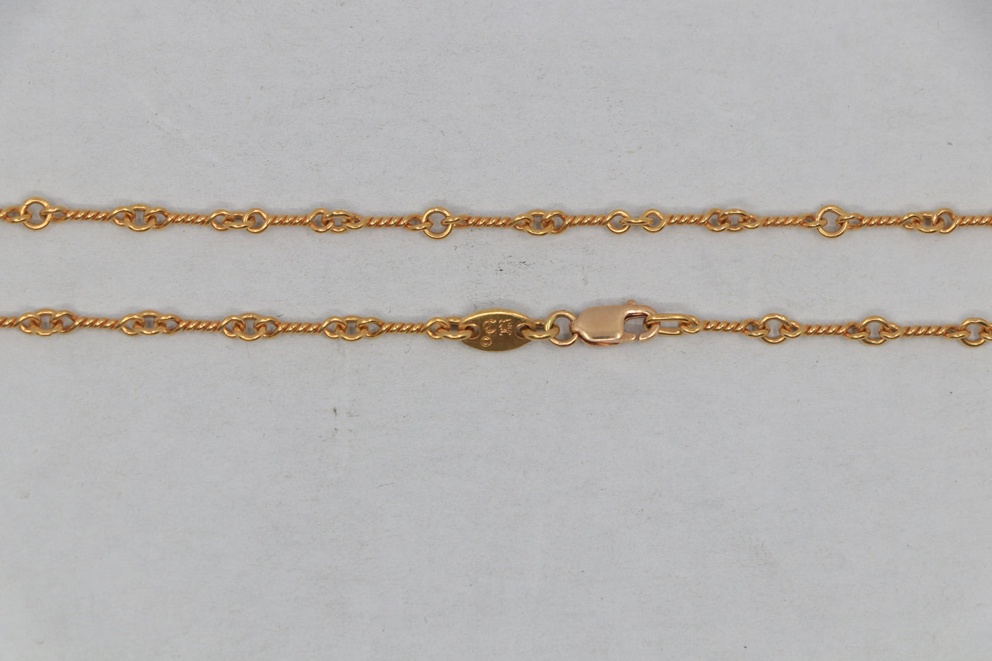 Chrome Hearts 22K Gold Twist Chain 20" | AVNTGRDNY NYC