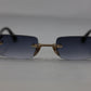 Chrome Hearts Deep I Sunglasses with Case & Cloth | AVNTGRDNY NYC