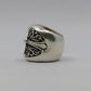 Chrome Hearts Oval Star Ring Size 6.5 Sterling Silver | AVNTGRDNY NYC