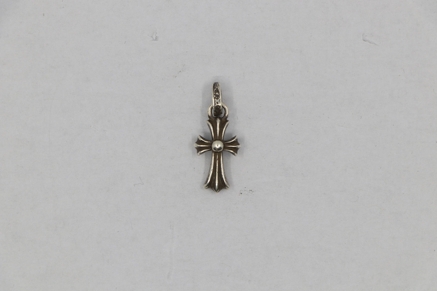 Chrome Hearts Baby Fat Cross Pendant Sterling Silver New | AVNTGRDNY NYC