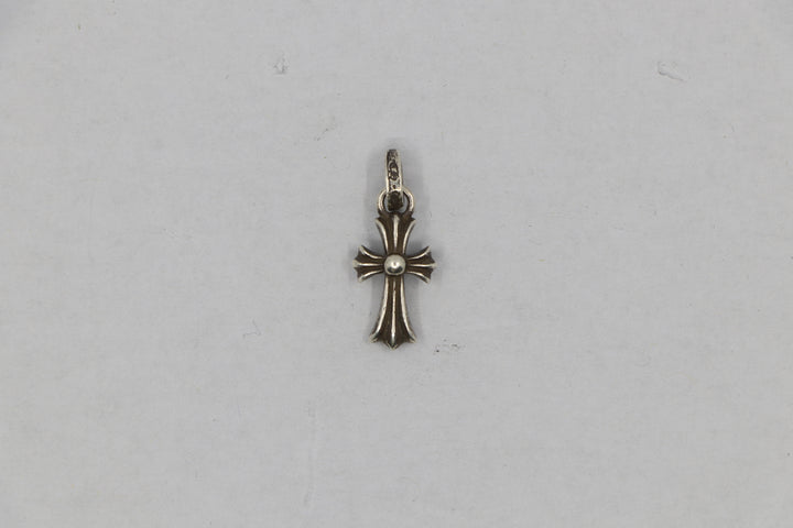 Chrome Hearts Baby Fat Cross Pendant Sterling Silver New | AVNTGRDNY NYC