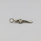 Chrome Hearts Double Cross Charm Silver| AVNTGRDNY NYC