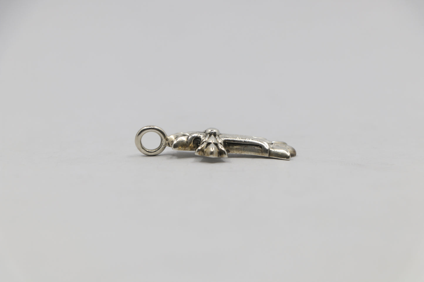 Chrome Hearts Double Cross Charm Silver| AVNTGRDNY NYC