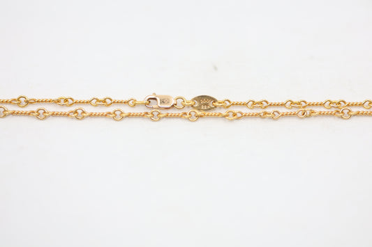 Chrome Hearts 22K Gold Twist Chain 18” Paris Stamp | AVNTGRDNY NYC