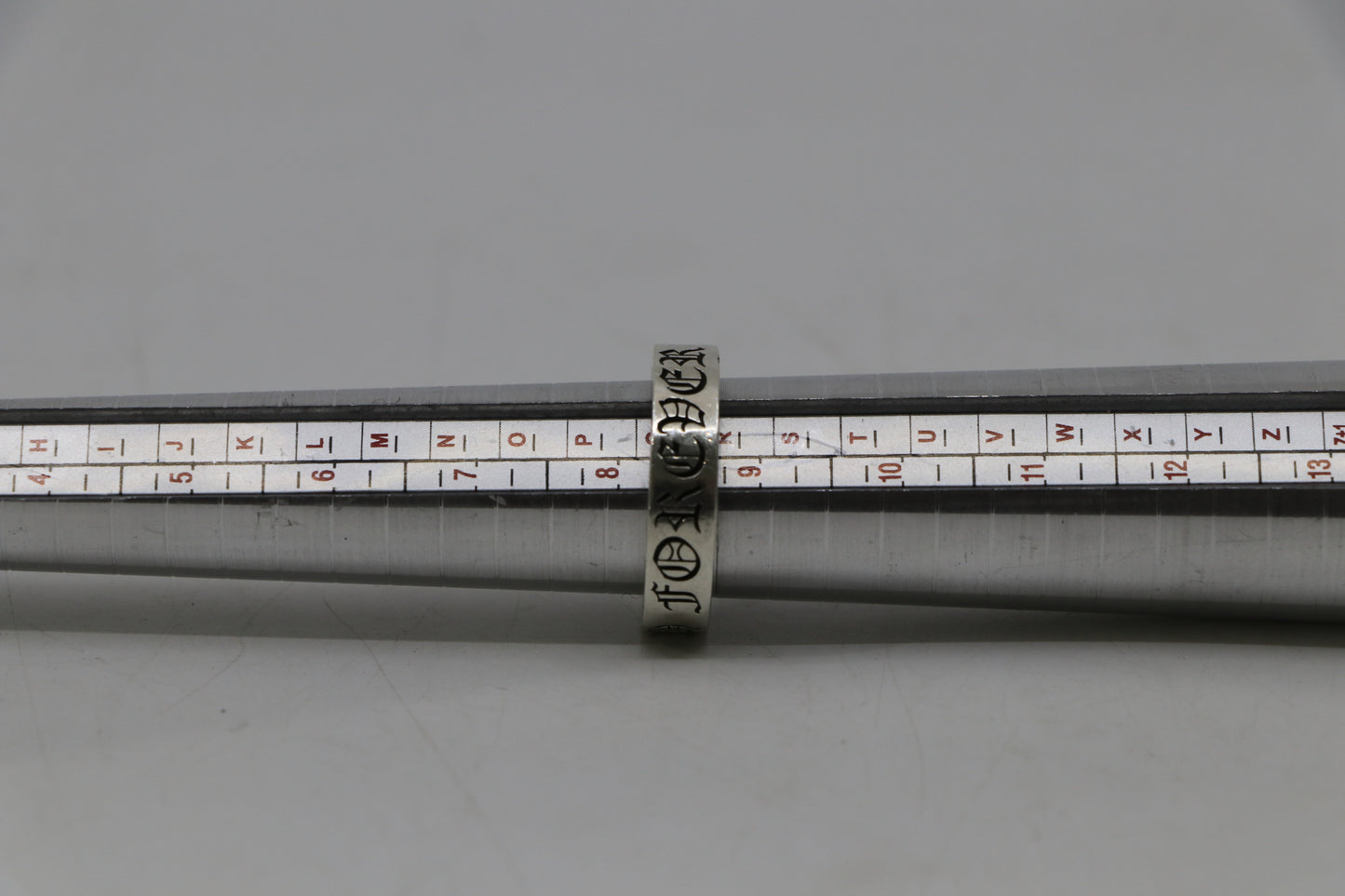 Chrome Hearts Forever 6MM Spacer Ring Size 8.5