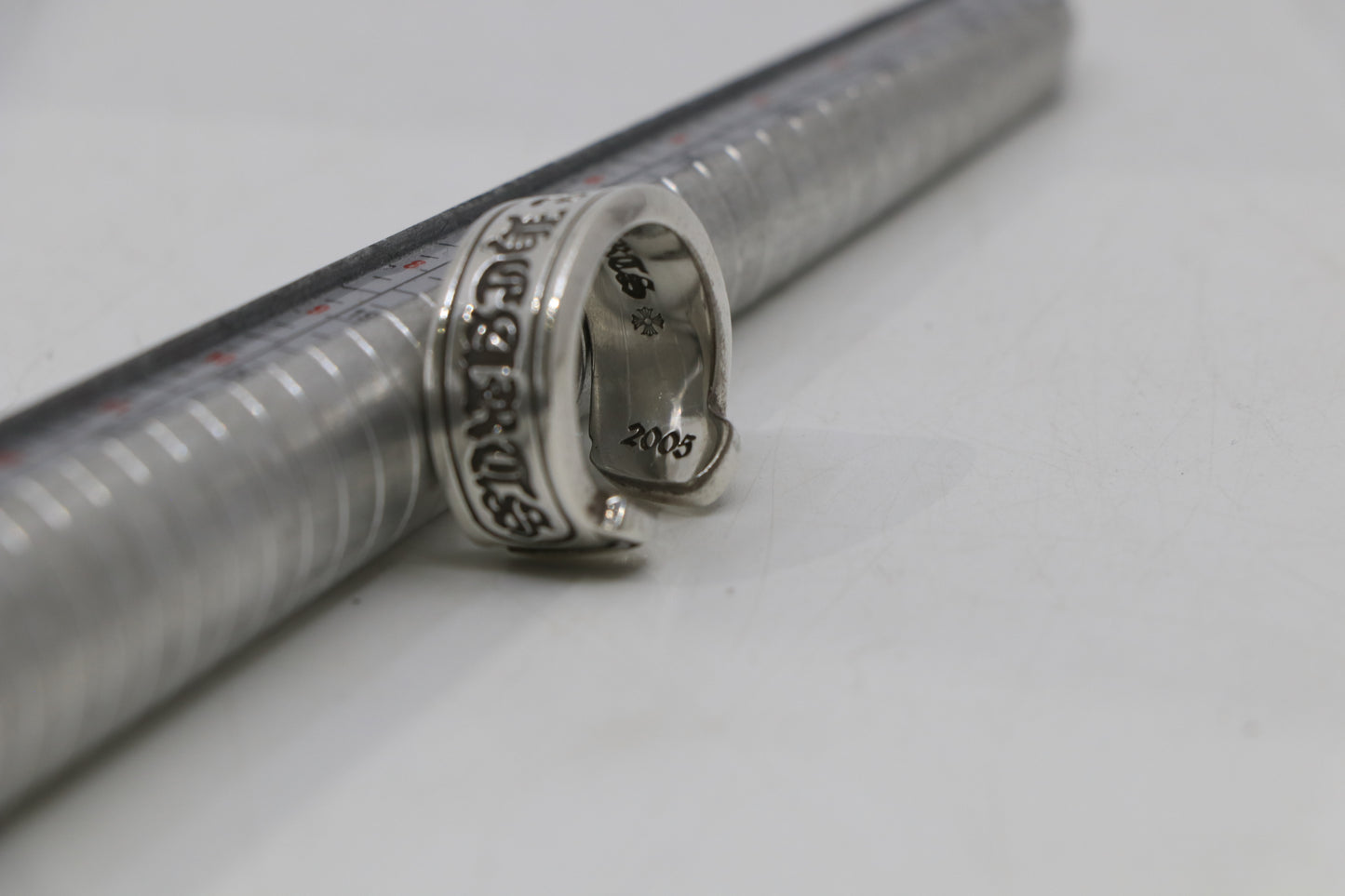 Chrome Hearts Scroll Ring Size 8.5