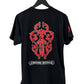 Chrome Hearts Black/Red Dagger T-Shirt Size M