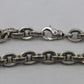 Chrome Hearts Large Paper Chain Lobster Clasp Bracelet 7 Inch | AVNTGRDNY NYC