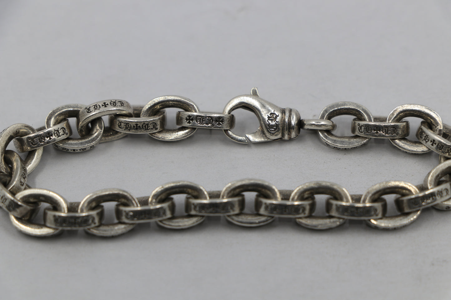 Chrome Hearts Large Paper Chain Lobster Clasp Bracelet 7 Inch | AVNTGRDNY NYC