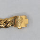 Chrome Hearts 22K Gold Cuban Link Bracelet with Pavé Diamonds | AVNTGRDNY NYC