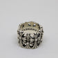 Chrome Hearts Round Cemetery Ring Size 8.5 Sterling Silver .925 | AVNTGRDNY NYC