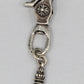 Chrome Hearts Barrell & Crossball Wallet Chain Silver| AVNTGRDNY NYC