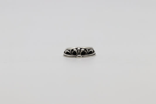 Chrome Hearts Half Floral Ring Size 5