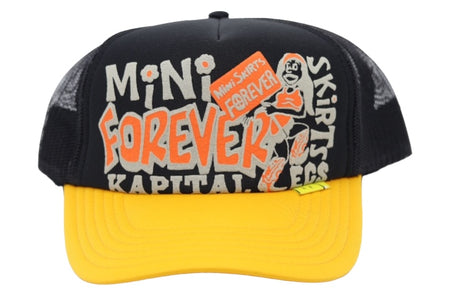 KAPITAL LEGS MiNi SKiRTs FOREVER トラックCAP kapital LEGS MiNi SKiRTs FOREVER truck cap hat trucker sax