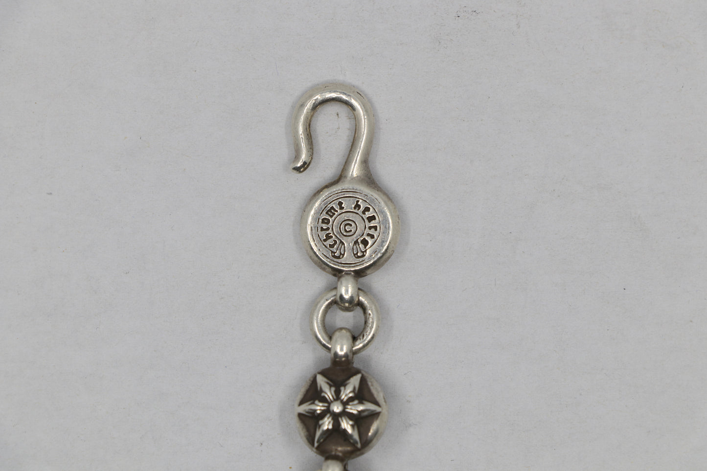 Chrome Hearts No. 2 Star Crossball Bracelet 10 Links | AVNTGRDNY NYC