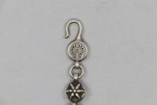 Chrome Hearts No. 2 Star Crossball Bracelet 10 Links | AVNTGRDNY NYC