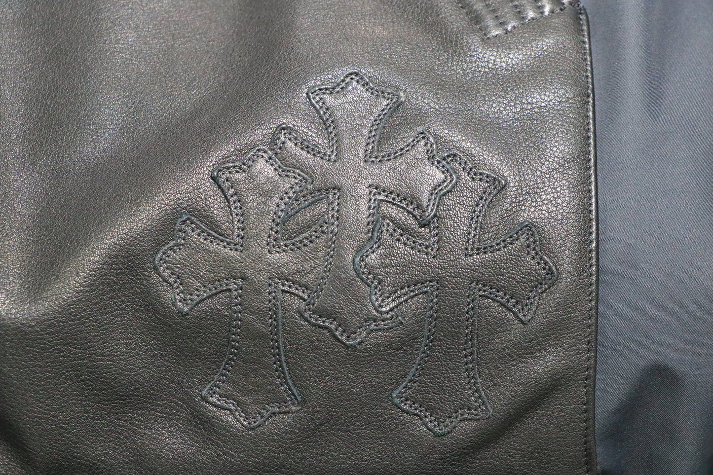 Chrome Hearts Hurricane Jacket Size S Black Leather Detail| AVNTGRDNY NYC