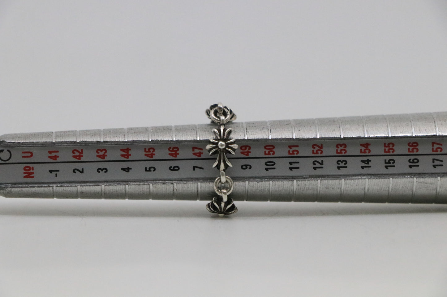 Chrome Hearts Tiny E Ring Size 4.5