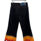 Tender Person Flame Denim Pants Size 4