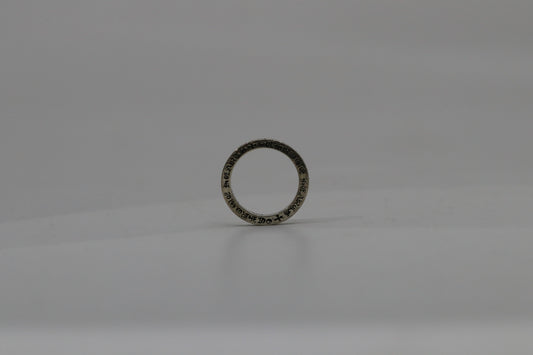 Chrome Hearts 3MM “NYC Fuck You” Spacer Ring Size 10.5