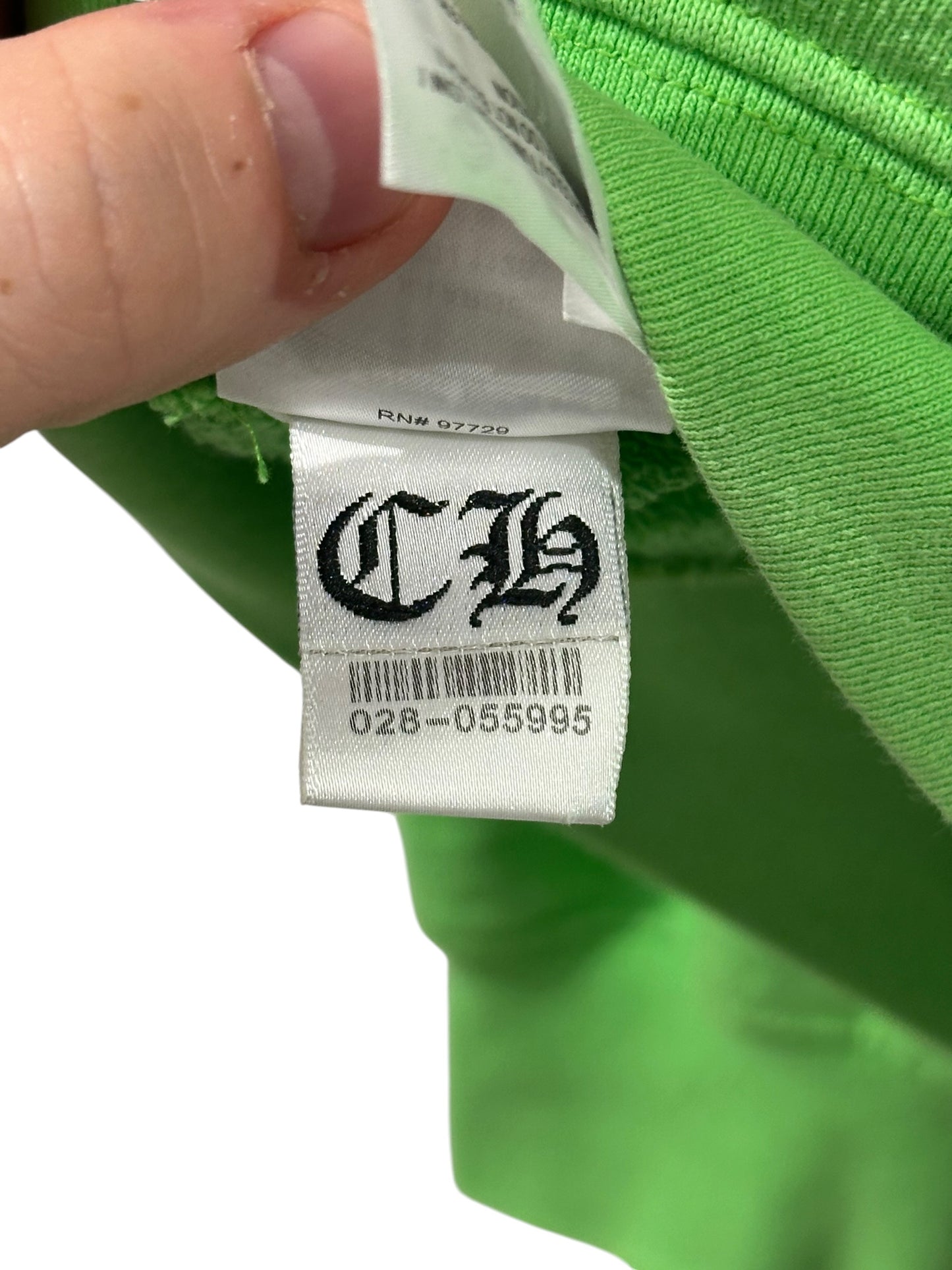 Chrome Hearts Matty Boy Sex Records Crewneck Size XL Green Cotton | AVNTGRDNY NYC