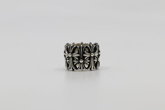 Chrome Hearts Cemetary Ring Round Size 10.5