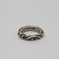 Chrome Hearts Scroll Ring .925 Sterling Silver Size 4US