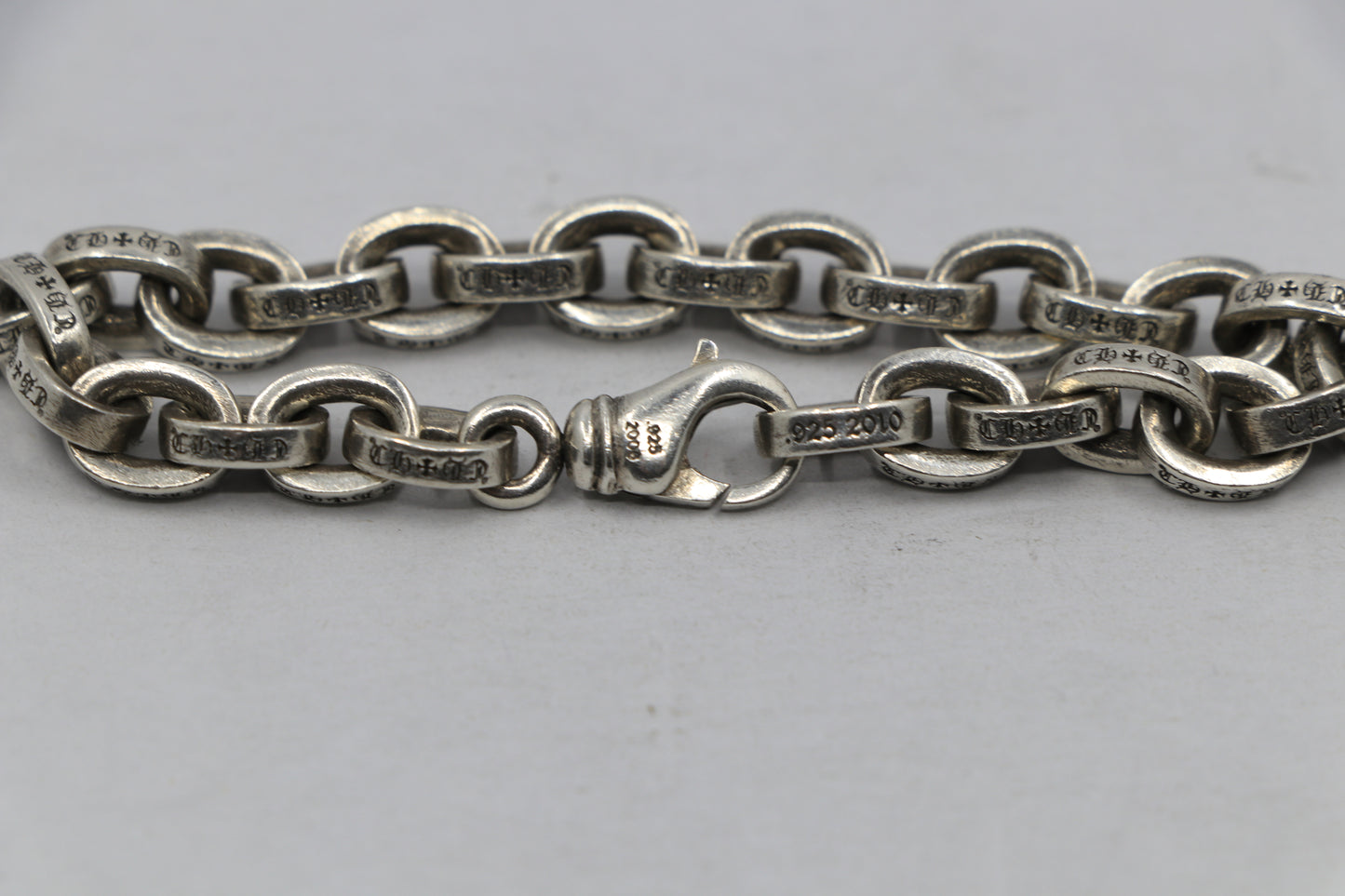 Chrome Hearts Large Paper Chain Lobster Clasp Bracelet 7 Inch | AVNTGRDNY NYC